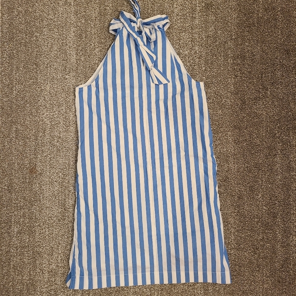 J Crew Striped Halter Dress - Picture 2 of 3